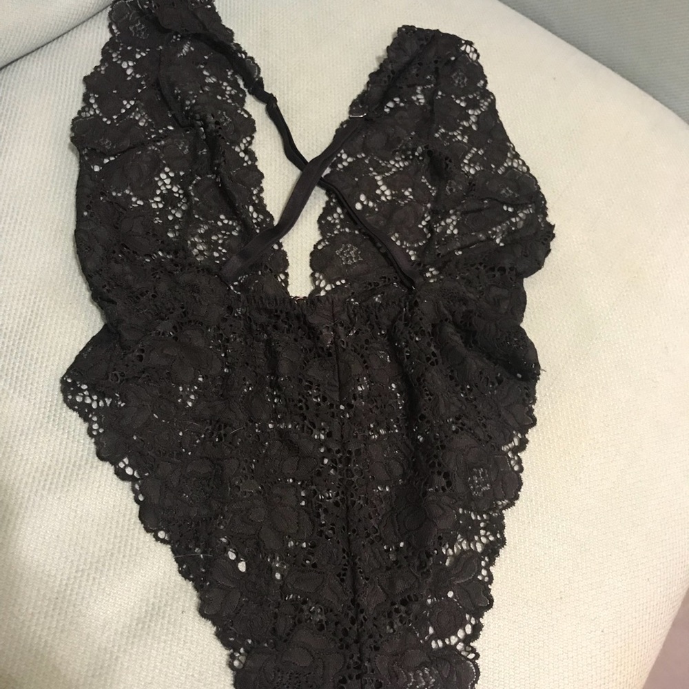 Victoria’s Secret teddy lingerie